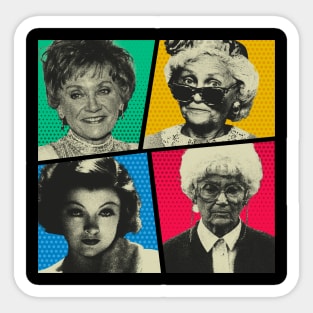 Estelle Getty comics Sticker